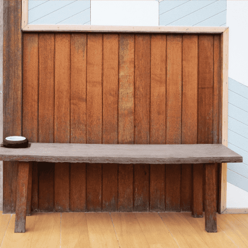 Minimalist Wooden Sitting Bench – Indoor Use
