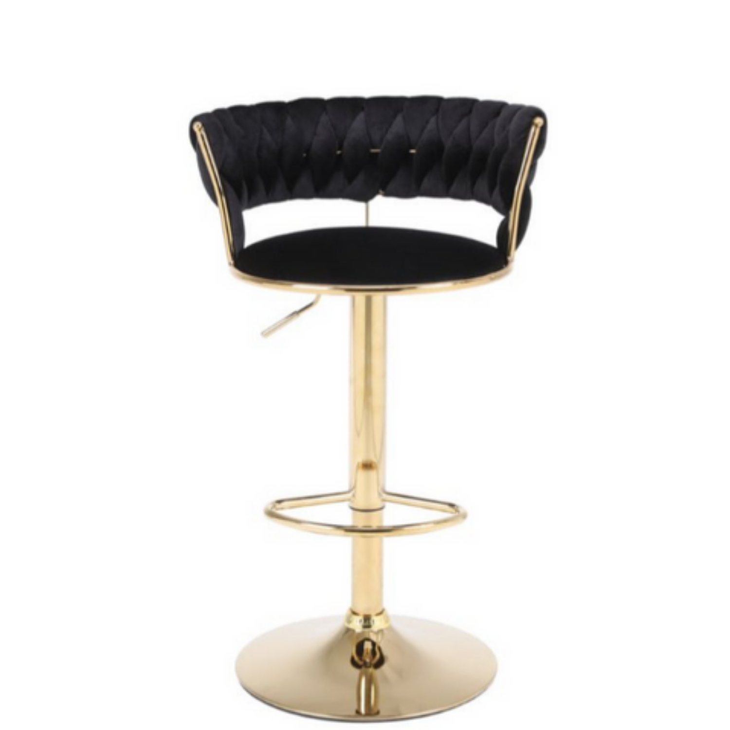 Paris Black and Gold Bar Stool - WYNWood Interiors